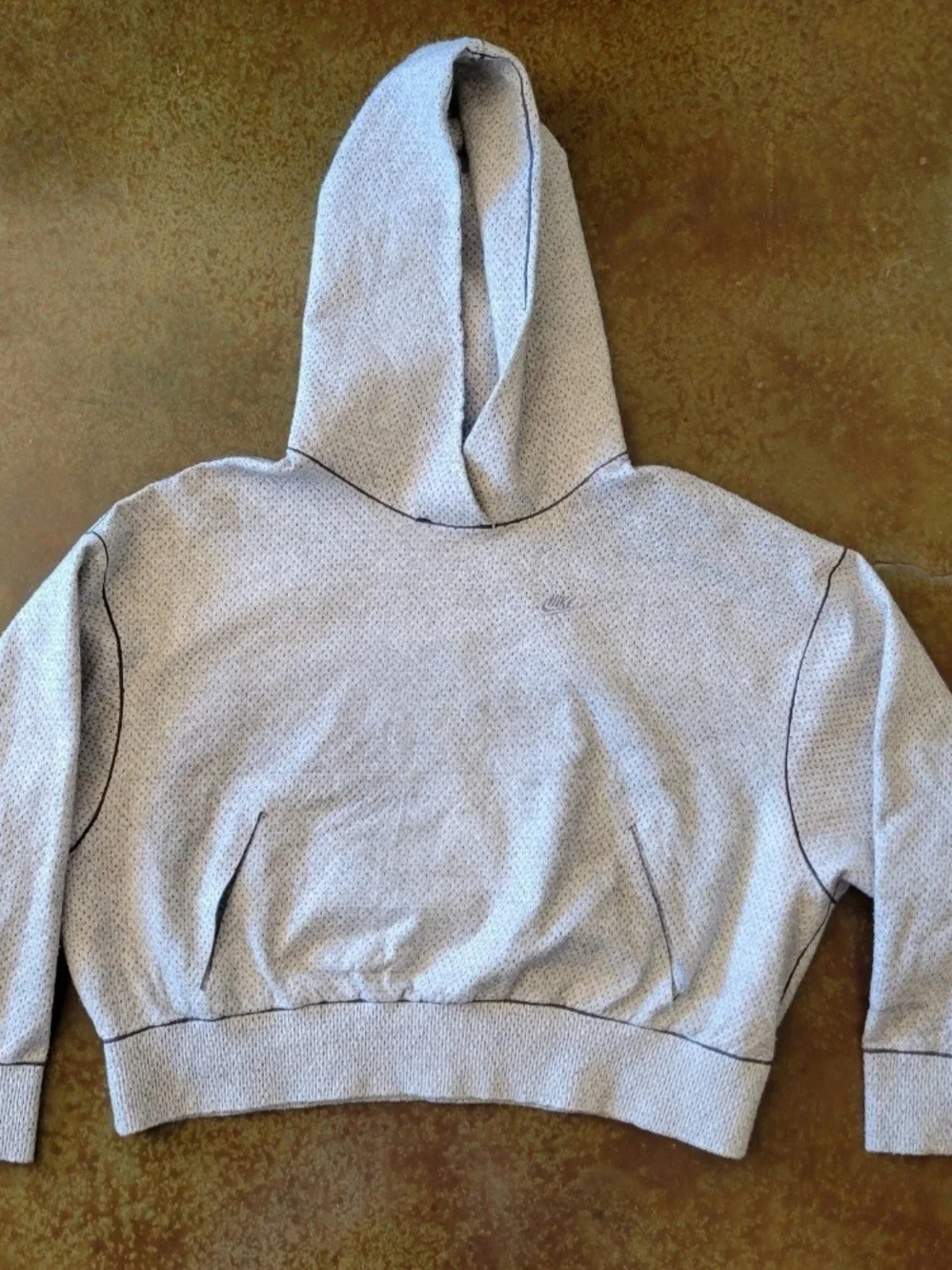 Nike Tech-Pack Therma-fit ADV Hoodie Grey Pullover Sz Small